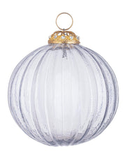 Sfera in Vetro Plucky D100 Trasparente Fumé Christmas