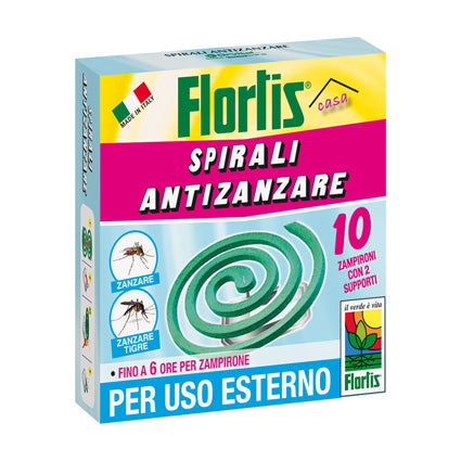 SPIRALI ANTIZANZARE CON 2 SUPPORTI