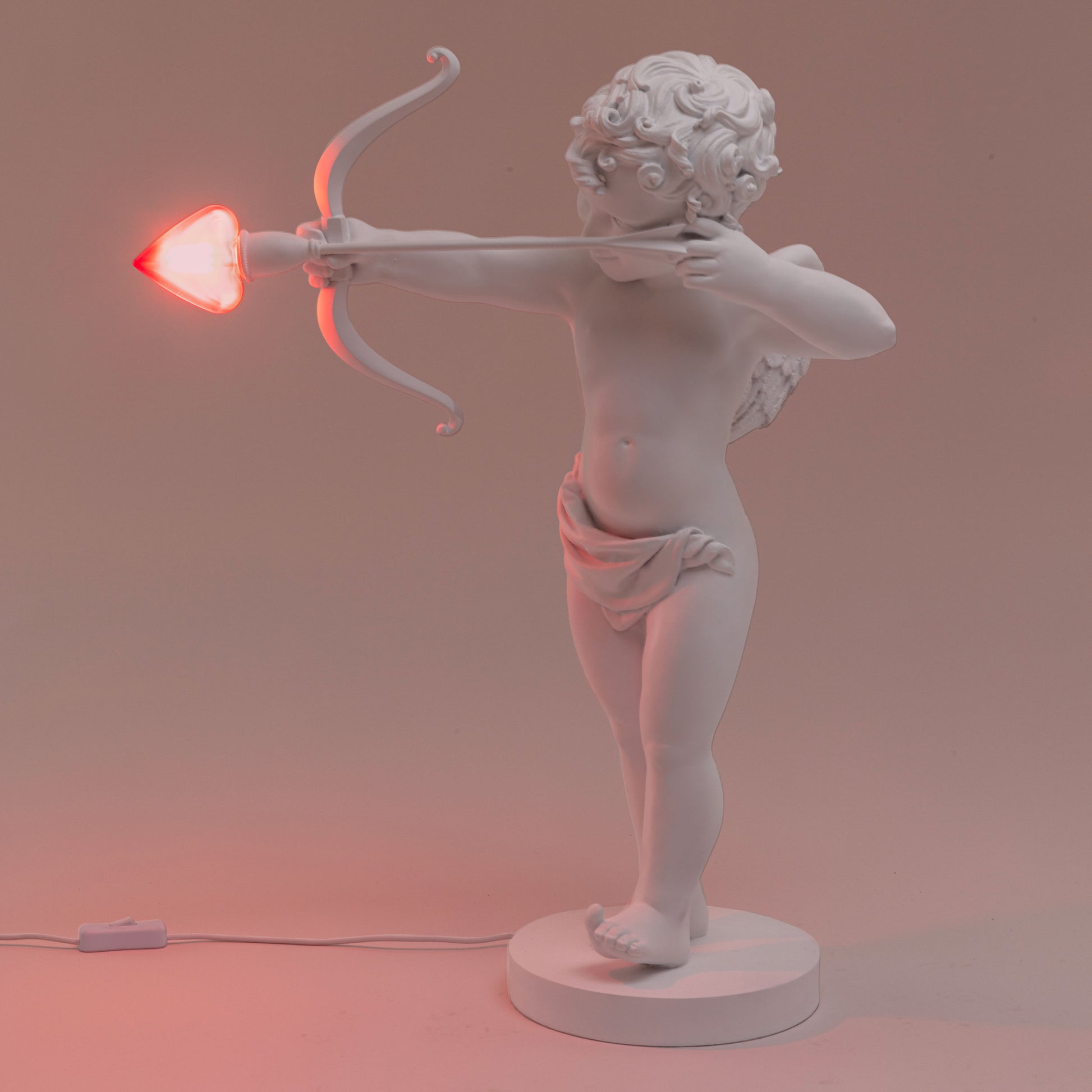 Lampada Cupid 50x21 h63cm Bianca SELETTI