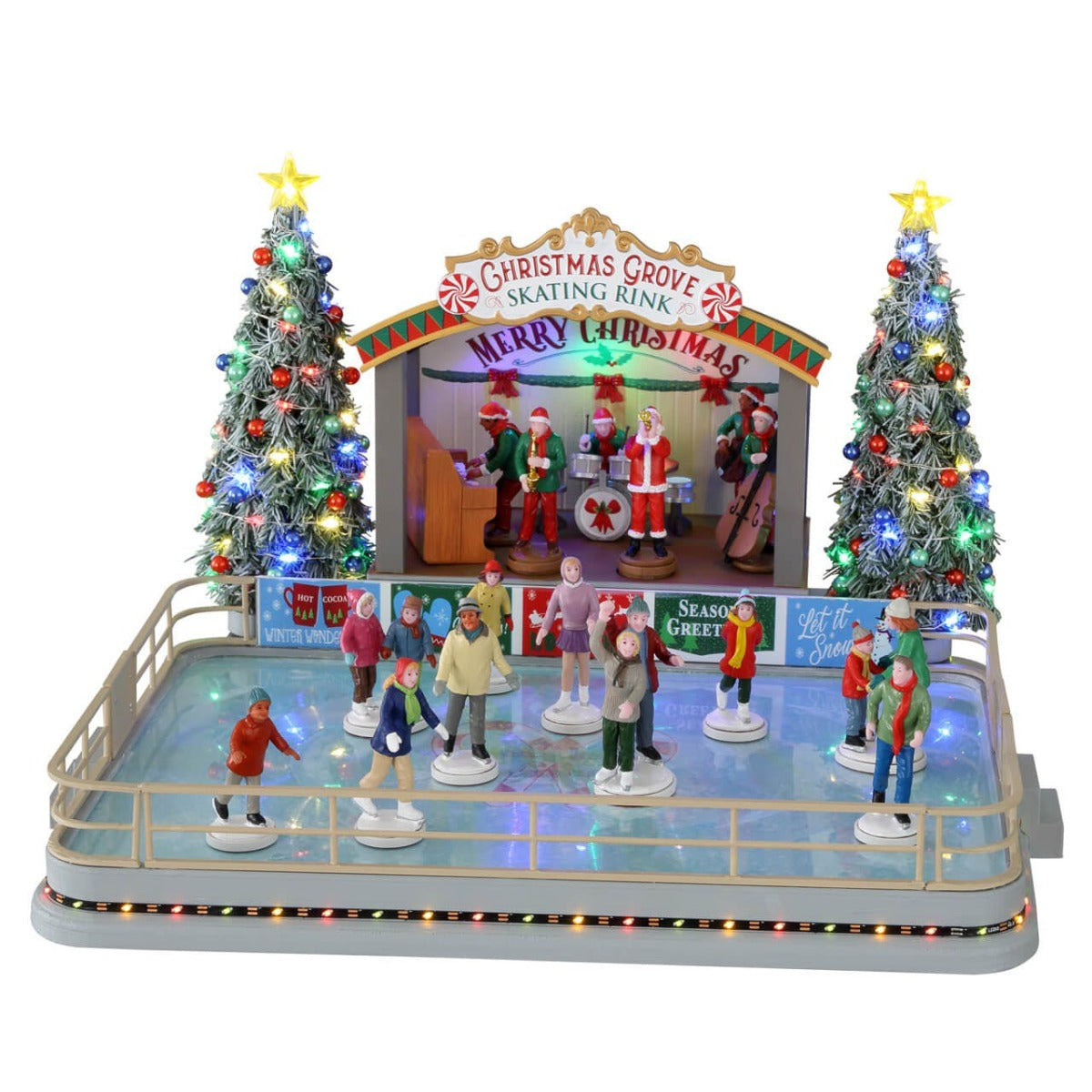 Christmas Grove Skating Rink - LEMAX COD. 14870