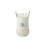 CANDELA CLESSIDRA GRANDE LARGE JAR LINEN