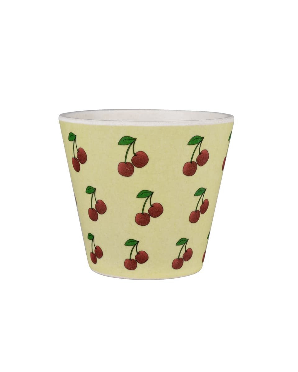 TAZZINA RIUTILIZZABILE ECO-FRIENDLY IN BAMBU 90ML CILIEGIA