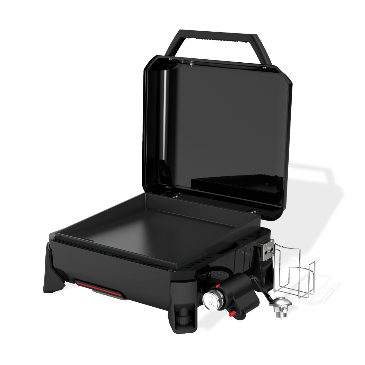 PIASTRA A GAS PORTATILE PREMIUM SLATE GP DA 43 CM