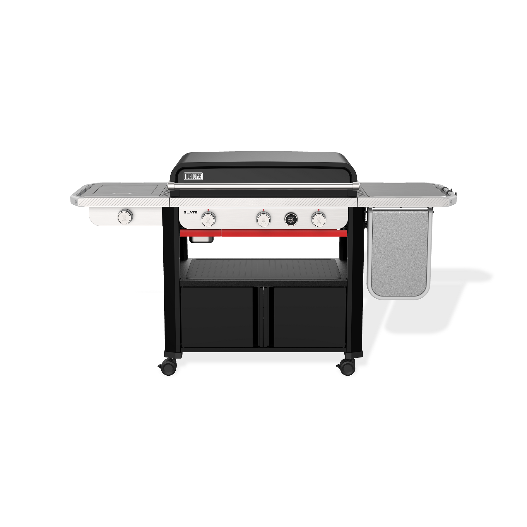 Weber Piastra Barbecue Slate GPSB a Gas 76 cm con 3 Bruciatori
