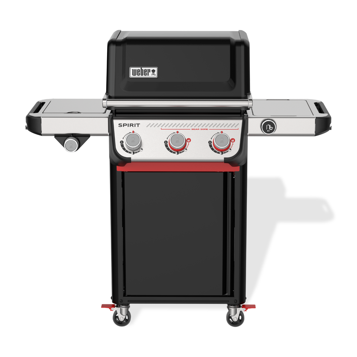 BARBECUE A GAS SPIRIT EP-335 CON 3 BRUCIATORI E SEAR ZONE, NERO