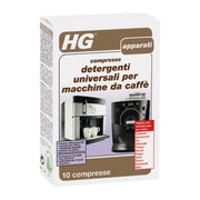 HG 10 COMPRESSE DETERGENTI UNIVERSALI PER MACCHINE DA CAFFÈ
