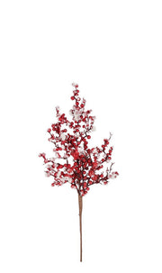 Pick Bessy Bacche Rosso Ghiacciato 23x45cm bizzotto
