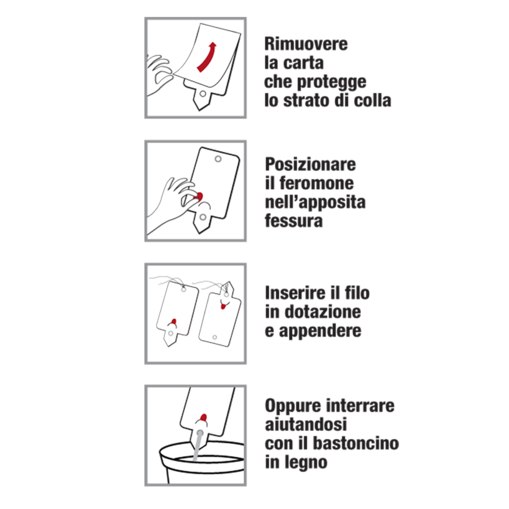 TRAPPOLA MINATRICE POMODORO 1PZ