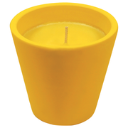 CARIBE BICCHIERE TERRA COTTA CITRONELLA COLORI ASSORTITI