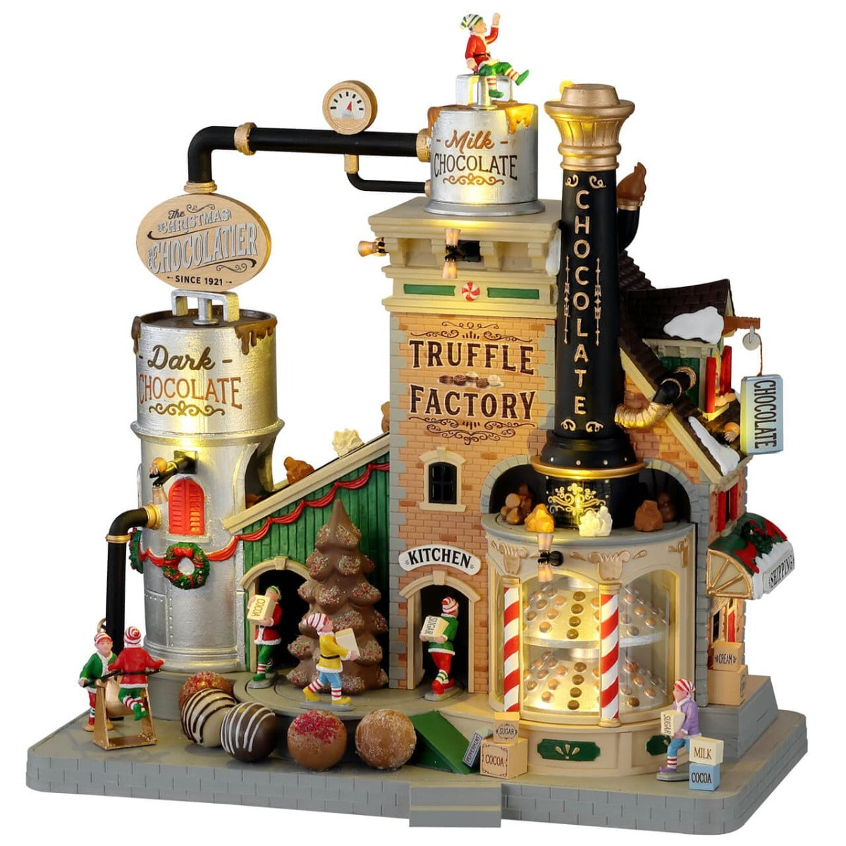 The Christmas Chocolatier Truffle Factory - LEMAX COD. 15805