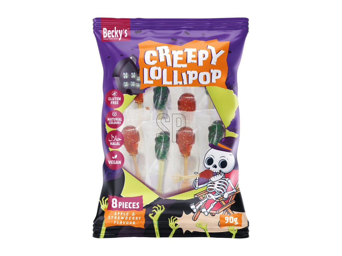 Lecca Lecca Halloween 8 Pezzi 90g