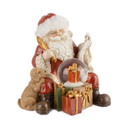 Statuetta Babbo Natale Seduto