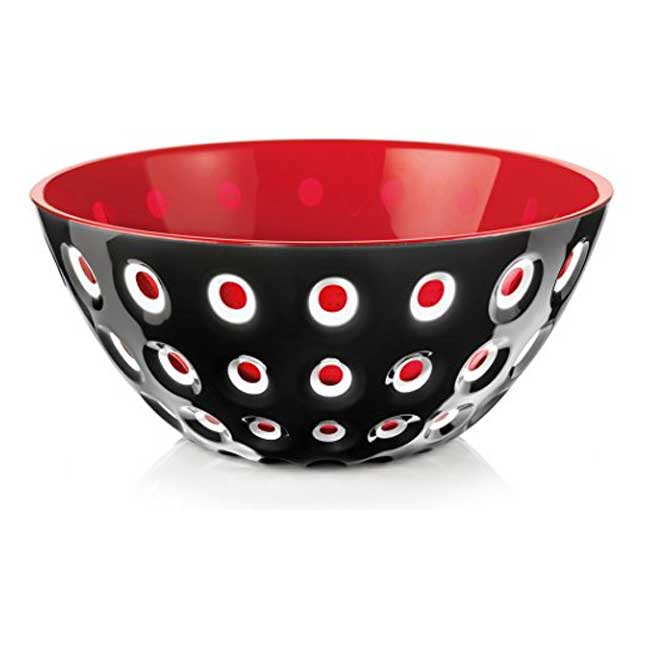 CIOTOLA 25 CM LE MURRINE ROSSO/BIANCO/NERO