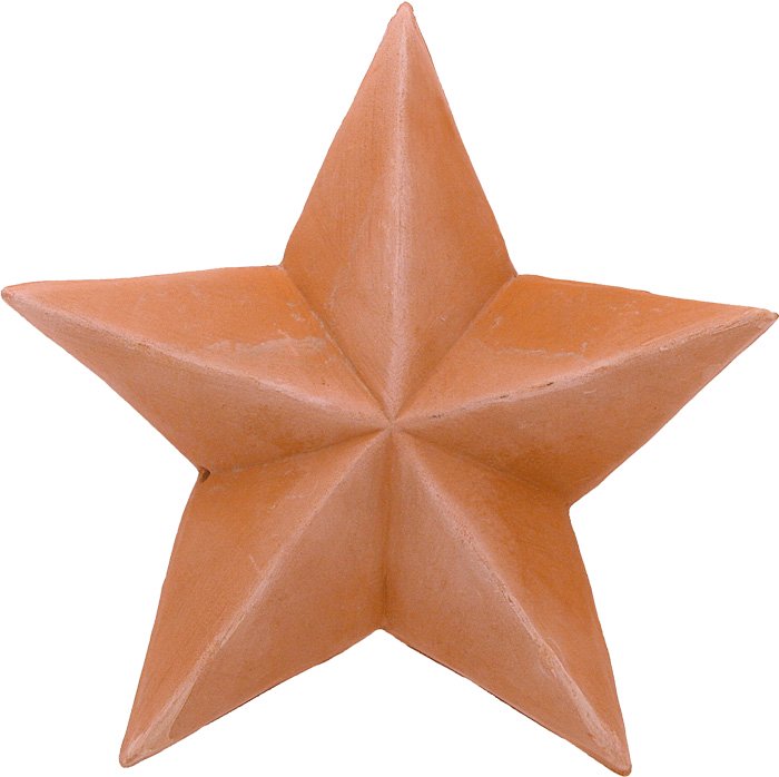 STELLA IN TERRACOTTA 16CM