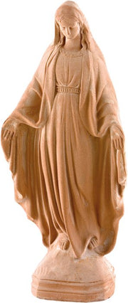STATUA IN TERRACOTTA MADONNA 37CM MEDIA