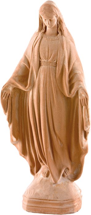STATUA IN TERRACOTTA MADONNA 37CM MEDIA