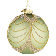 Pallina di natale Verde D10cm