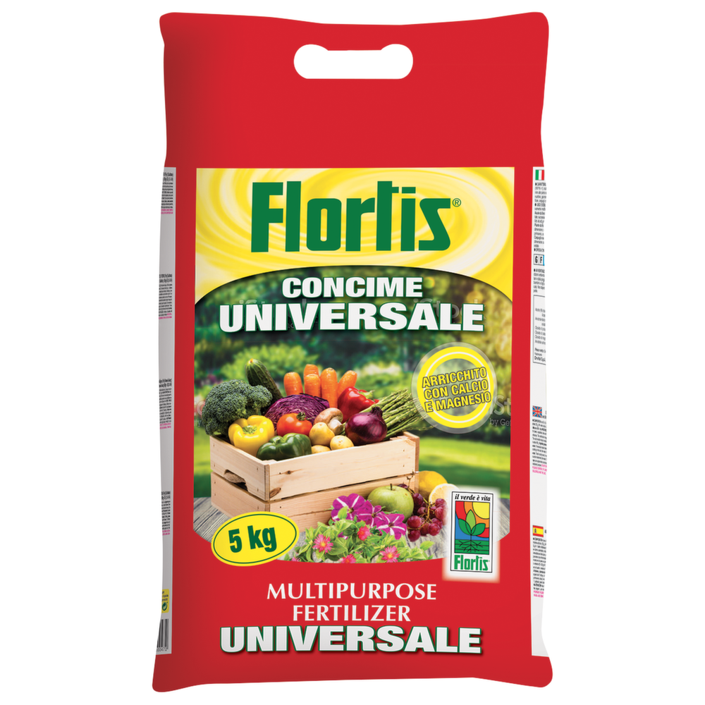 CONCIME UNIVERSALE GRANULARE 5 KG CON CALCIO E MAGNESIO