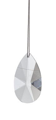 Pendaglio Goccia Trasparente H6,5cm