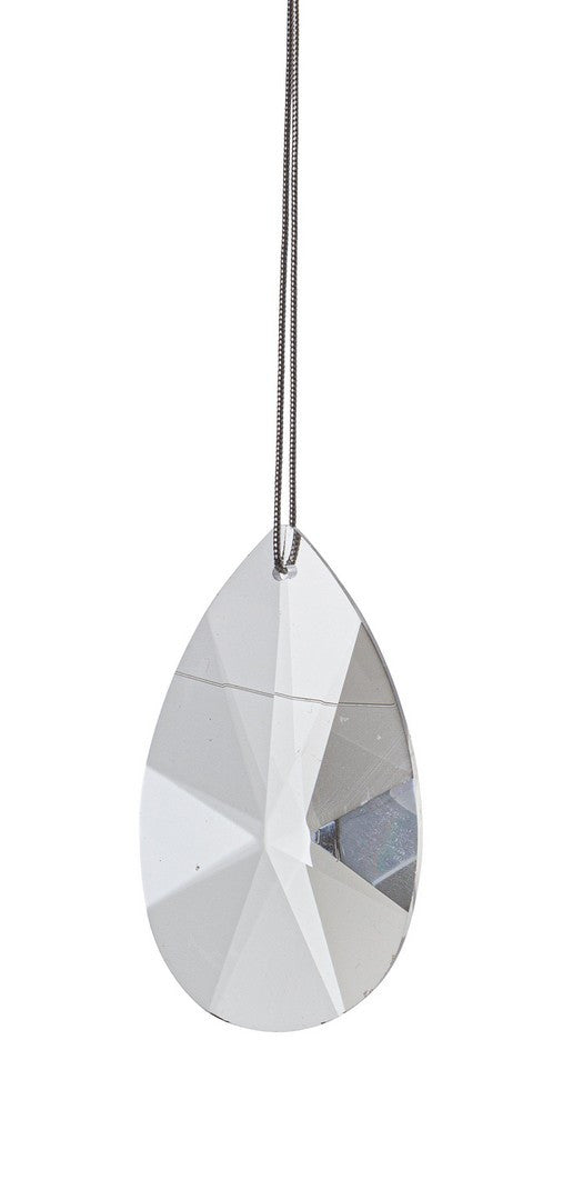Pendaglio Goccia Trasparente H6,5cm