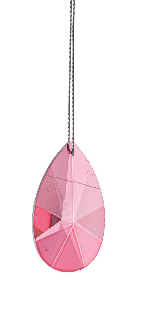 Pendaglio Goccia Rosso H6,5cm