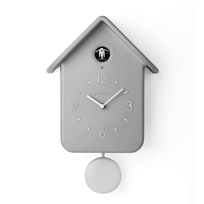 OROLOGIO A CUCÙ CON PENDOLO QQ GRIGIO CHIARO