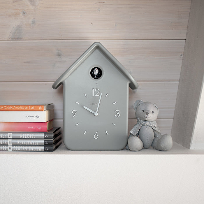 OROLOGIO A CUCÙ CON PENDOLO QQ GRIGIO CHIARO