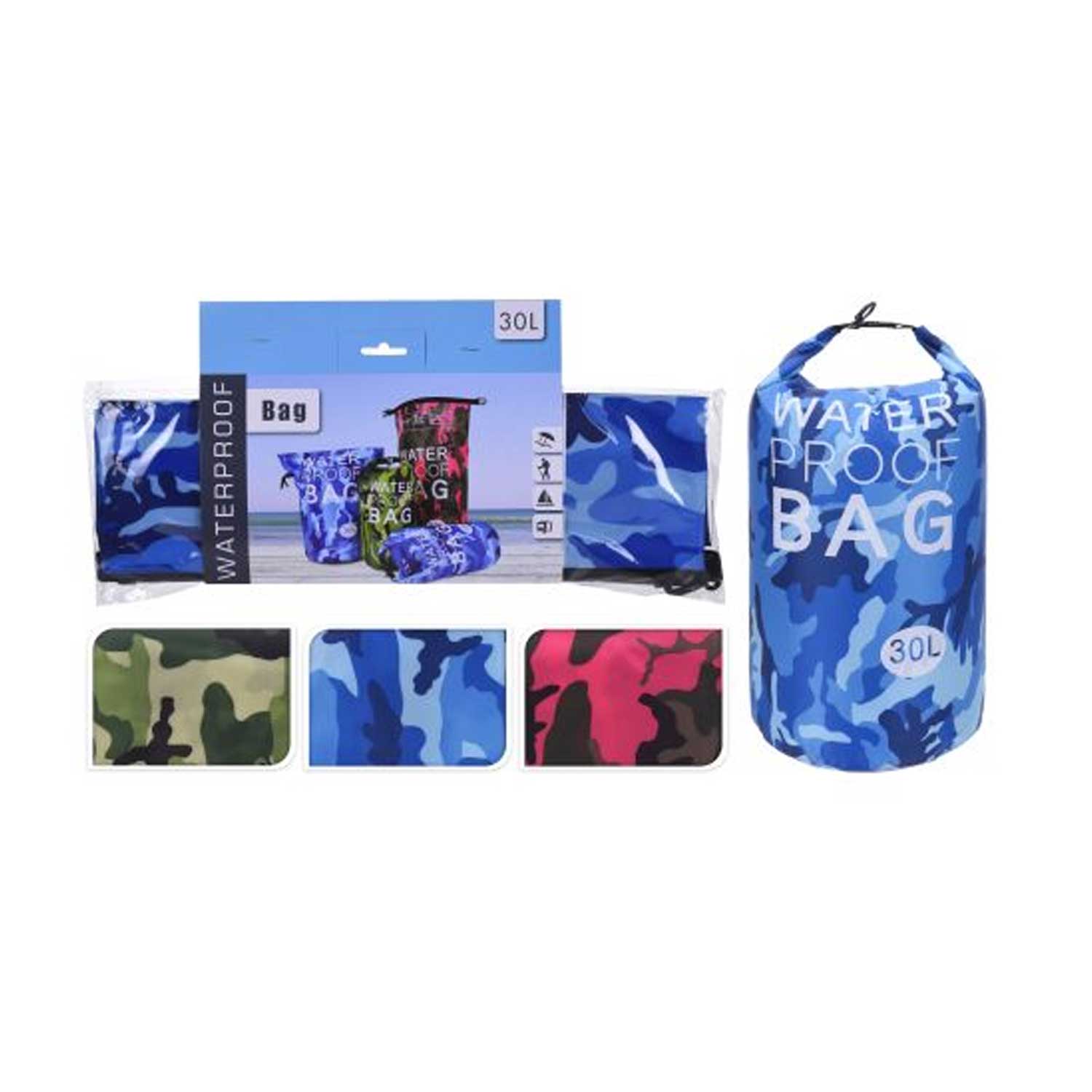 BORSA IMPERMEABILE 30 LT COLORE A SCELTA