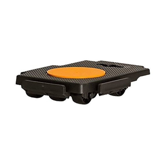 SPOSTAMOBILI CON 8 RUOTE NERO