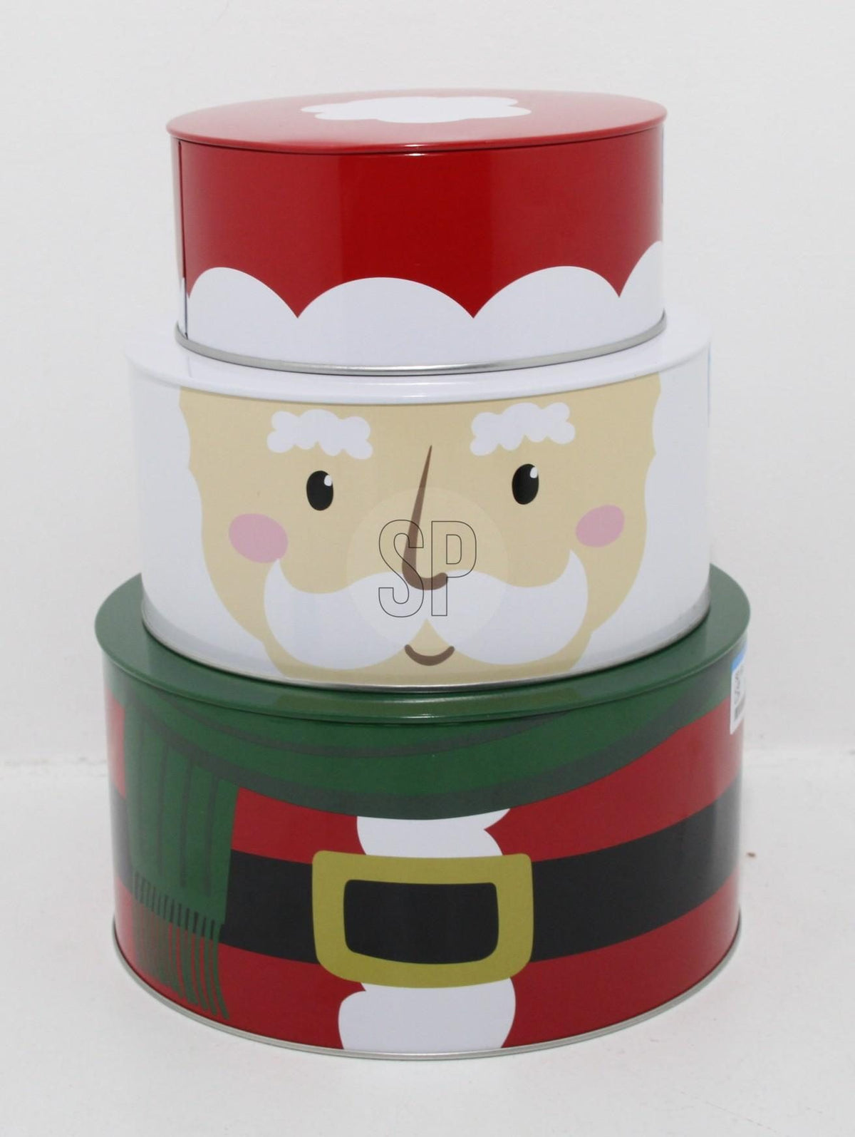 3-stöckige Weihnachtsdose PERAGA CHRISTMAS