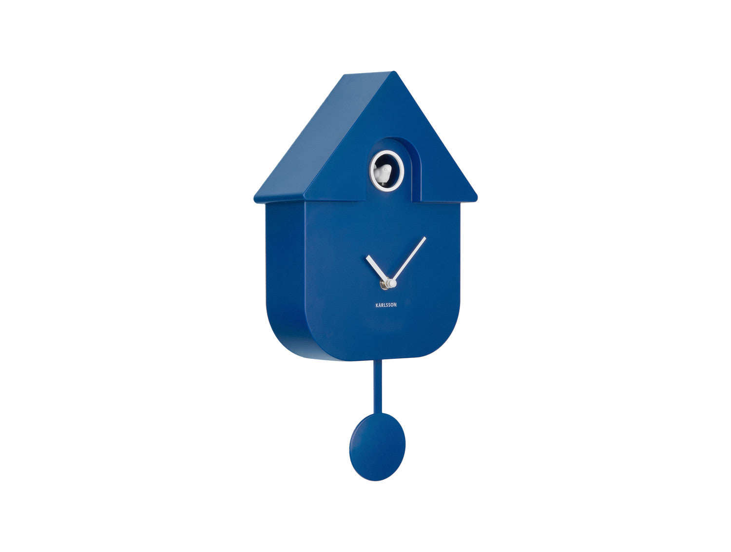 Orologio da Parete Modern Cuckoo Blu Cobalto Karlsson
