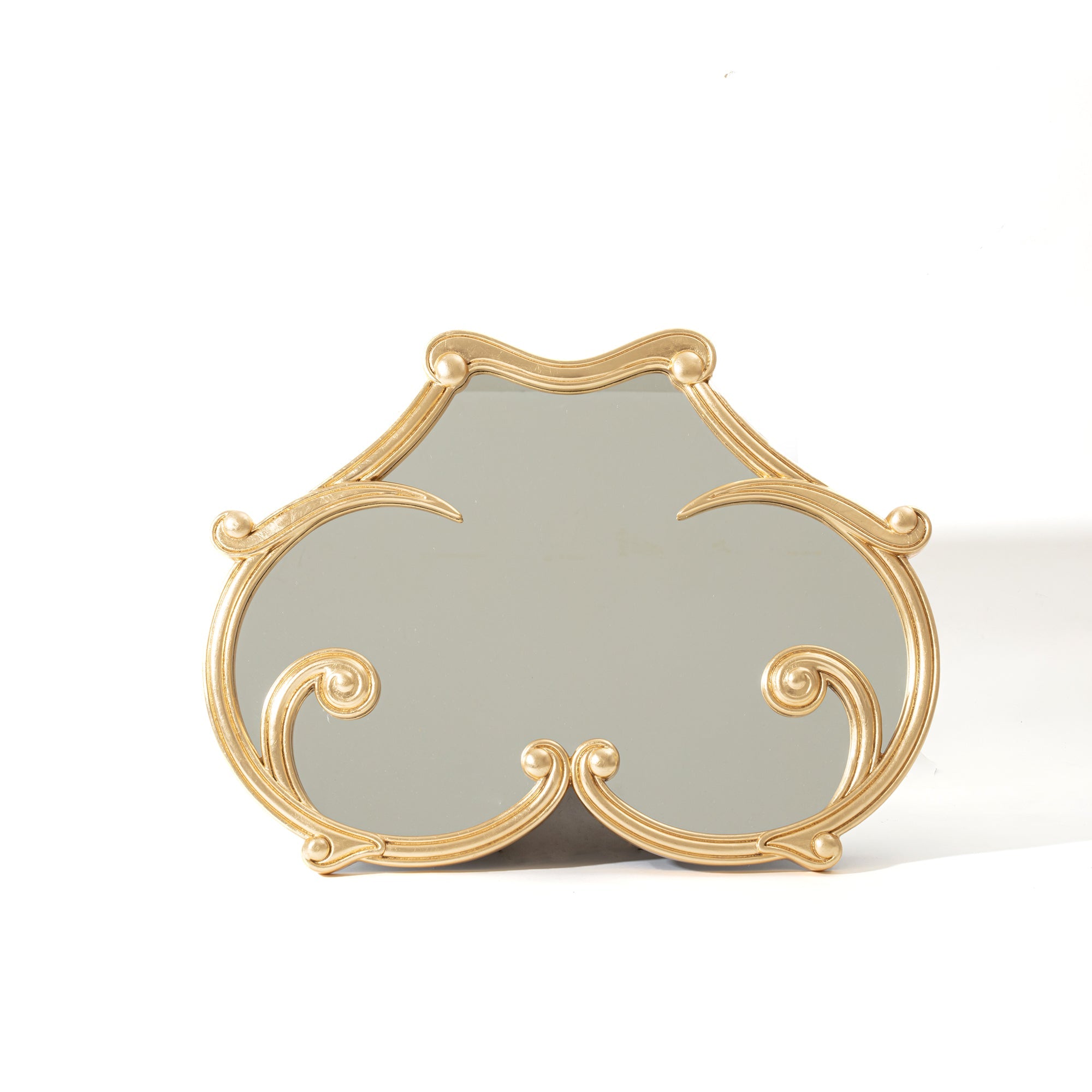 Specchio Liberty Donna 55x41x3 cm Oro SELETTI