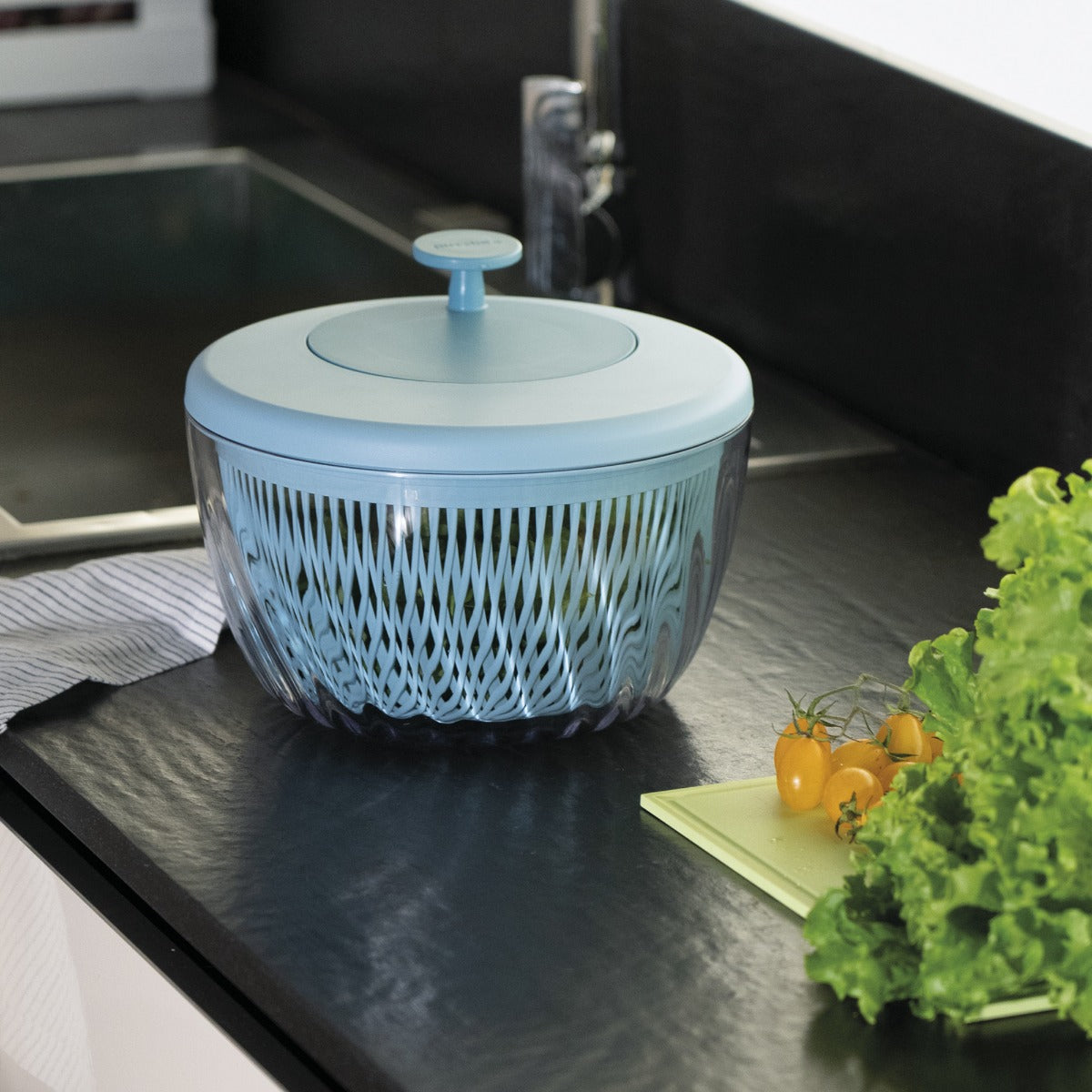 CENTRIFUGA INSALATA D.26 SPIN&STORE BLU MAT
