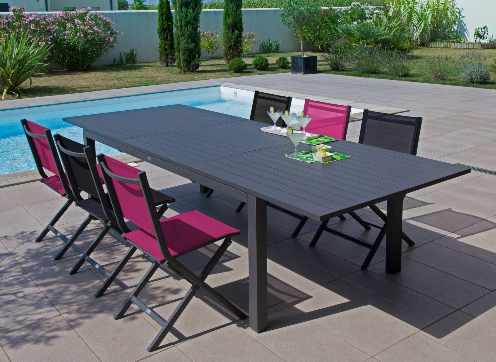 TAVOLO TRIESTE ALLUNGABILE 200/280X102 GRIGIO
