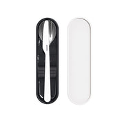 POSATE DA VIAGGIO CON CUSTODIA BIANCO STORE&GO