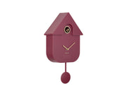 Orologio da Parete Modern Cuckoo Dark Mauve e Oro Karlsson