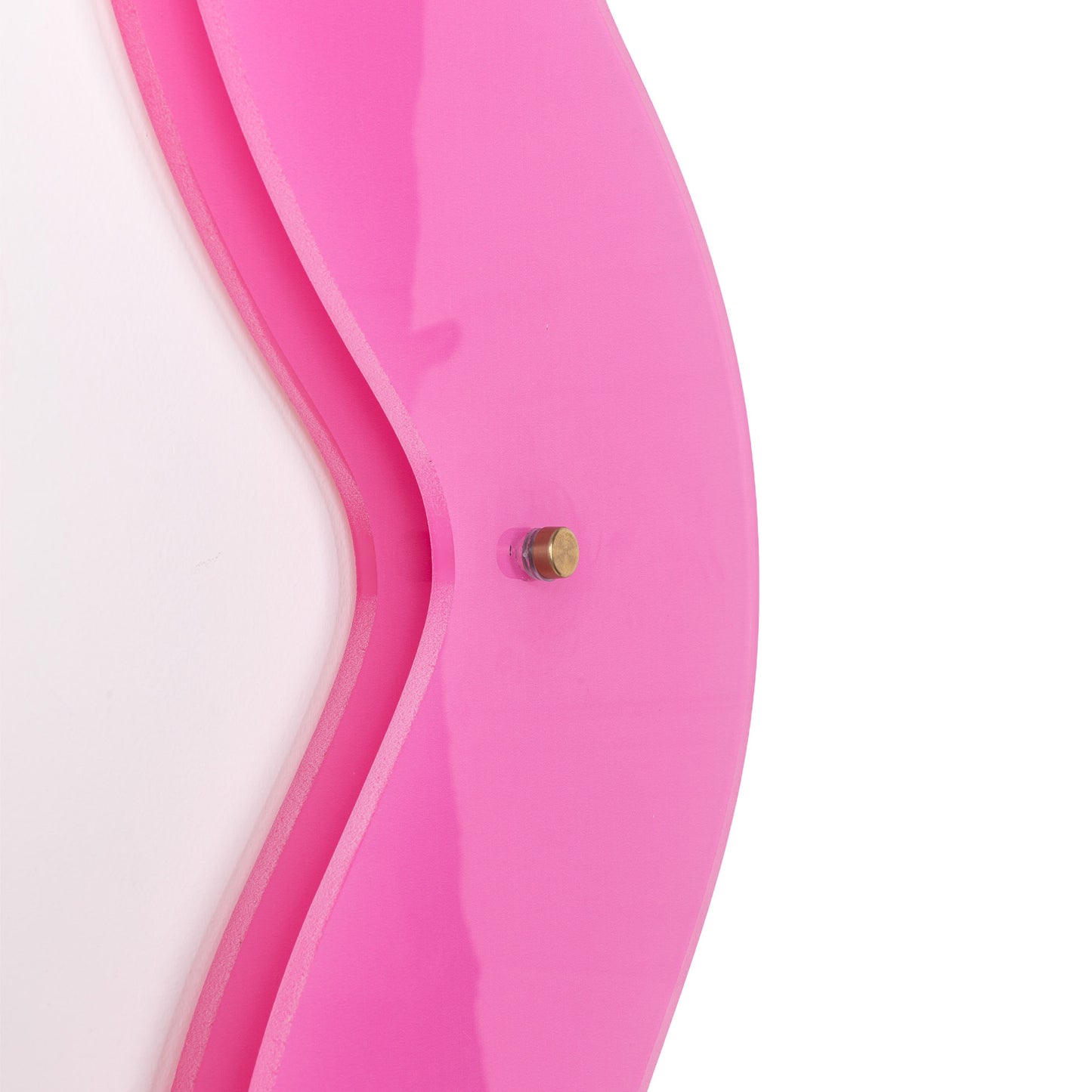 Specchio Supercurve Tall 90 x 185 x 4 CM Rosa SELETTI