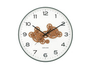 Orologio da Parete Open Gear D40cm Verde Jungle Giallo Ocra Karlsson