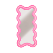 Specchio Supercurve Tall 90 x 185 x 4 CM Rosa SELETTI