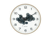 Orologio da Parete Open Gear D40cm Giallo Ocra e Blu Scuro Karlsson