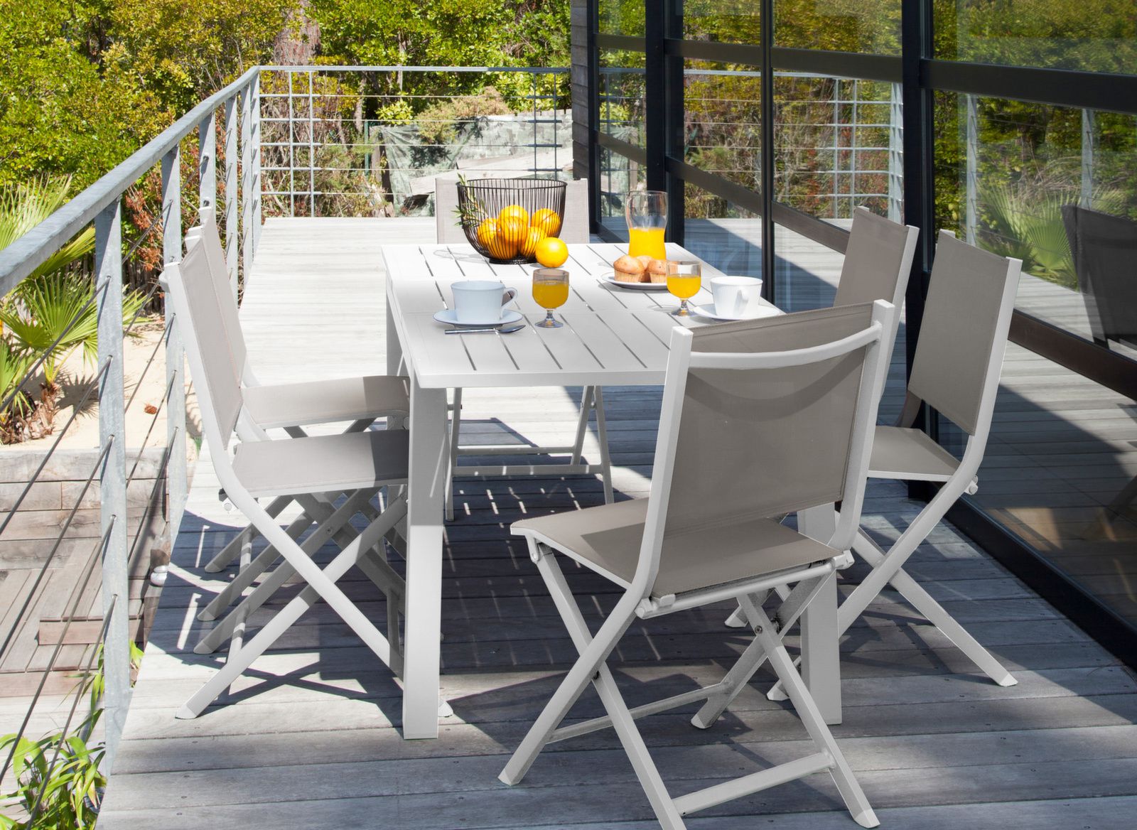 TAVOLO TRIESTE ALLUNGABILE 130/180X80 BIANCO