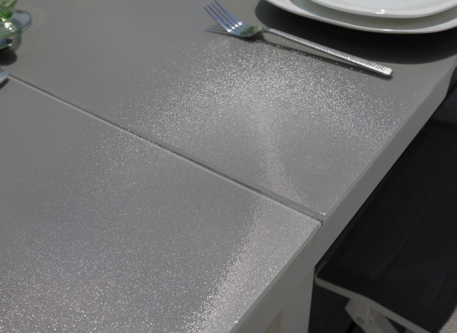 TAVOLO ONDINE ALLUNGABILE 160/213X90 GRIGIO