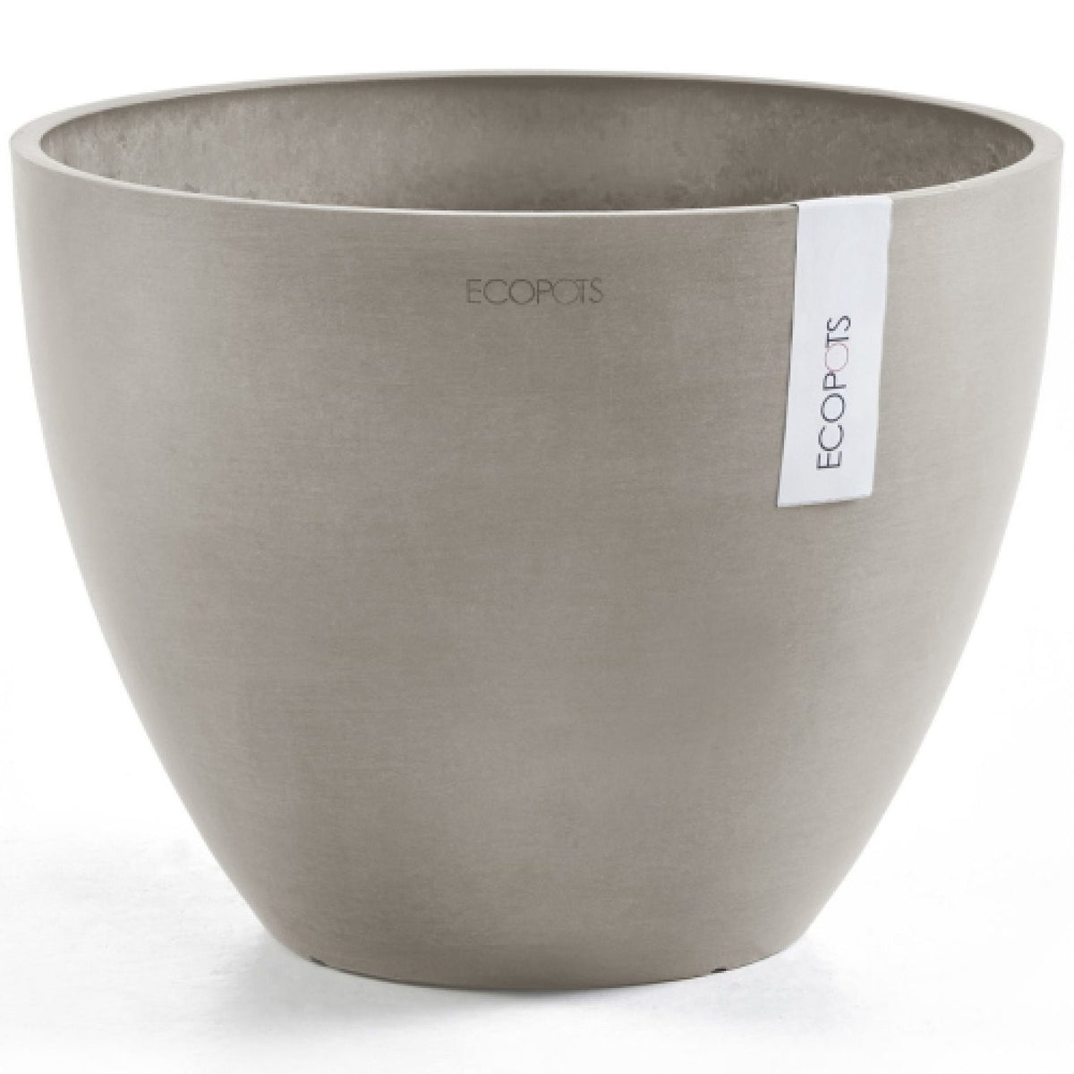 Vaso Rotondo D30 H25,5 Taupe Ecopots
