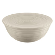CONTENITORE/CIOTOLA L CON COPERCHIO BEIGE TIERRA