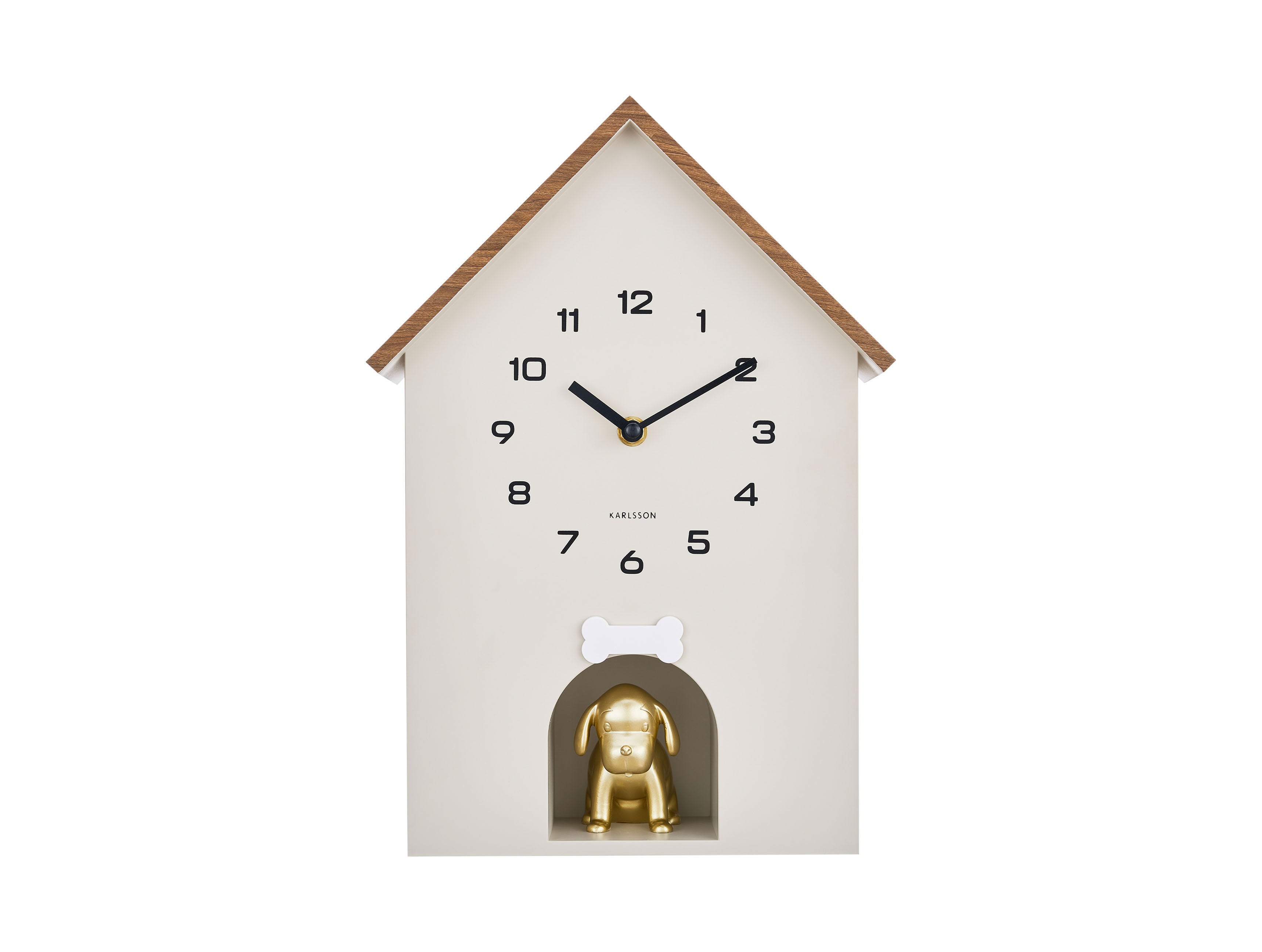 Orologio da Parete Dog House Warm Grey Karlsson