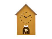 Orologio da Parete Dog House Giallo Ocra Karlsson