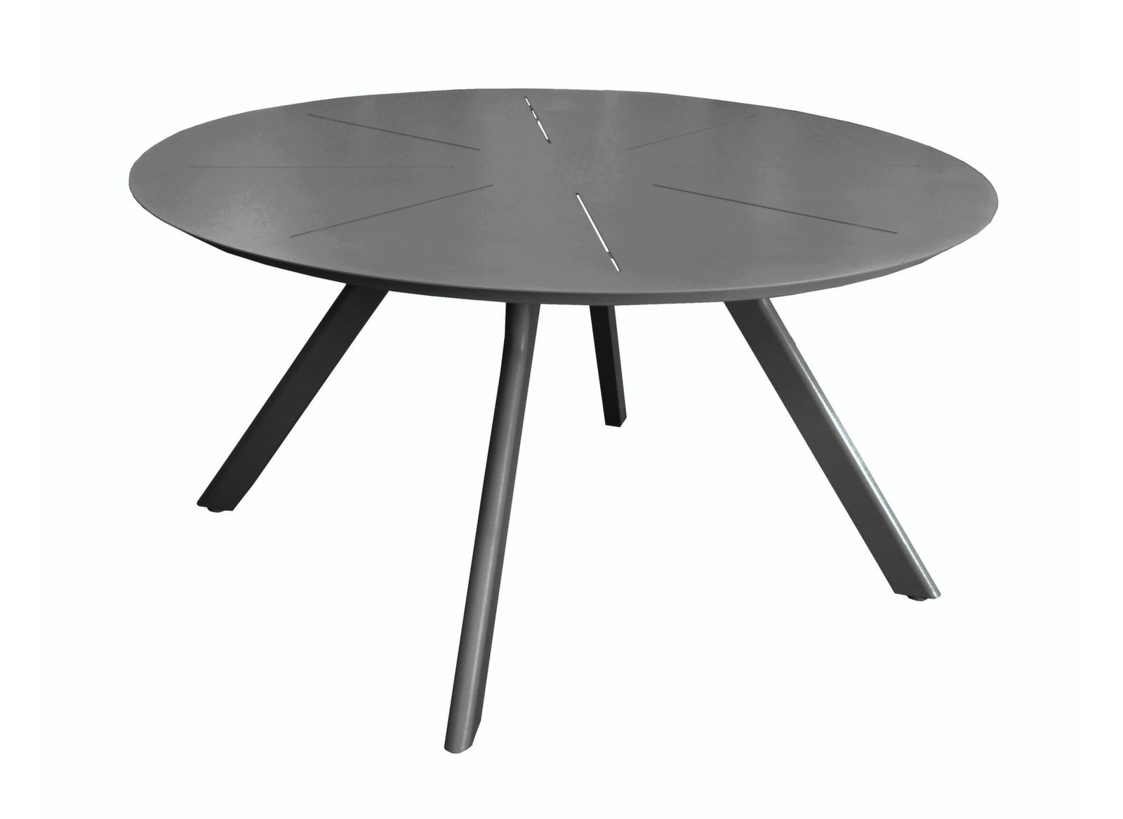 TAVOLO SEVEN ROTONDO D.150CM GRAFITE
