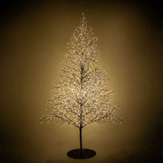 Albero 6590 LED Bianco Caldo Diam 180x300h cm