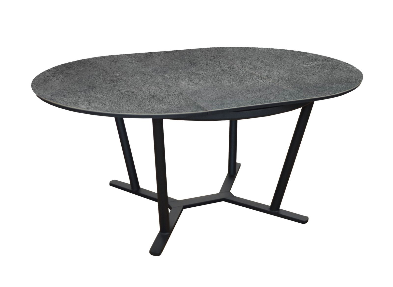 TAVOLO ALLUNGABILE VALENZA 125/175CM GRAFITE IN SPC