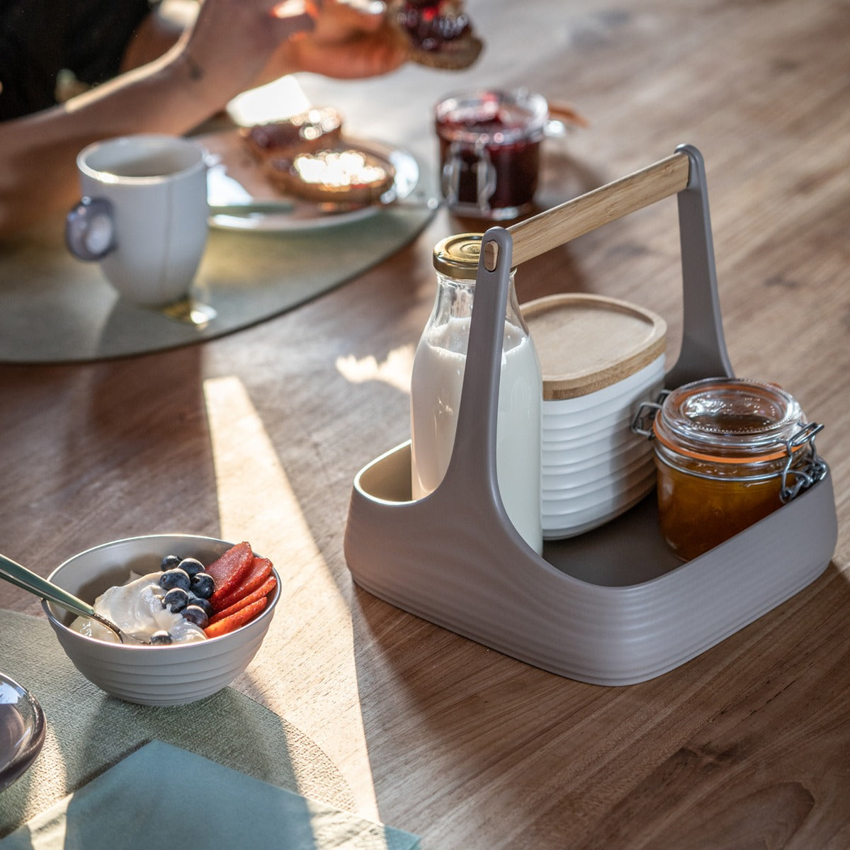 ORGANIZER DA TAVOLA/CUCINA 'ALL TOGETHER' ARGILLA